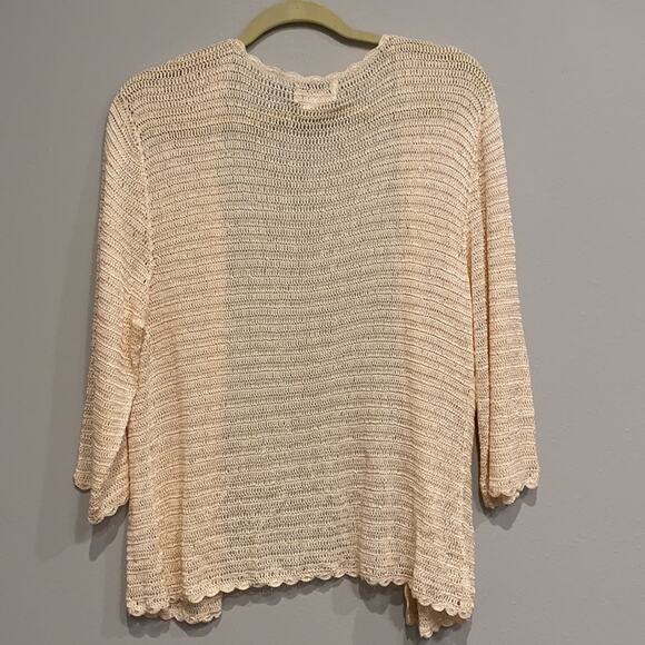 Crocheted Open Cardigan - Picture 4 of 4